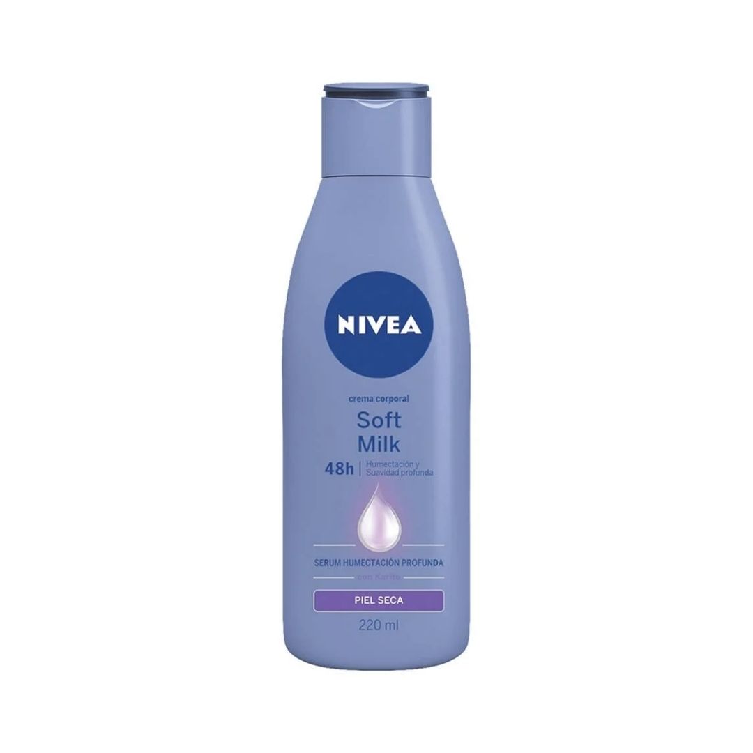 NIVEA CREMA CORPORAL SOFT MILK 220ML